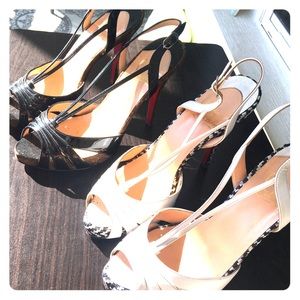 Louboutin heels.